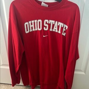 Nike Red Ohio State Crewneck
